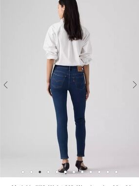 Levi's 711 Women's Navy Skinny Jeans